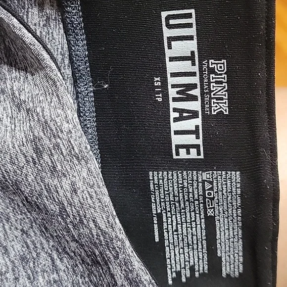 Victoria's Secret PINK Ultimate size sx/TP Mesh Cut Out High Rise Leggings/ Pant - Picture 17 of 17